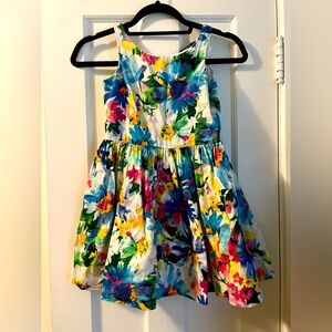 Adorable POLO RALPH LAUREN Girls Floral Dress Size 7